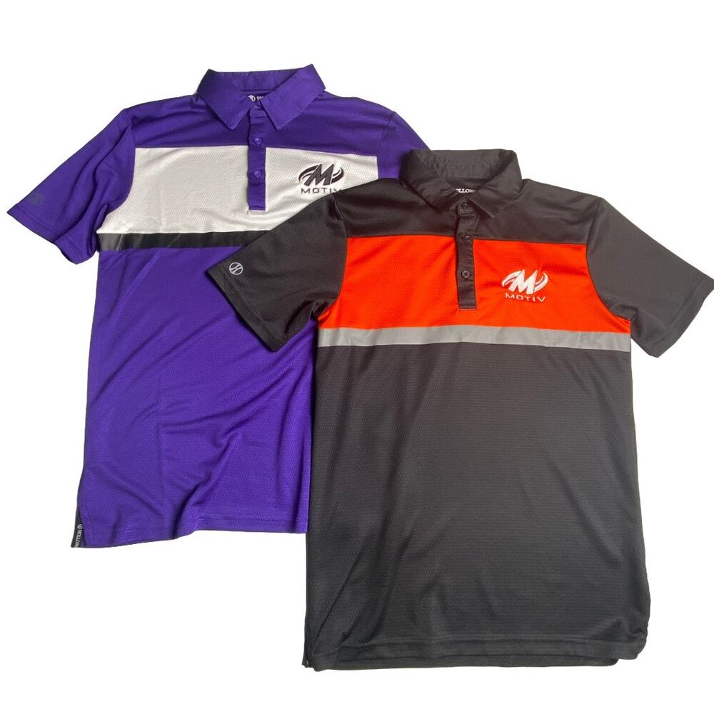 Mens Holloway MOTIV Bowling Polo Shirts Small Lot